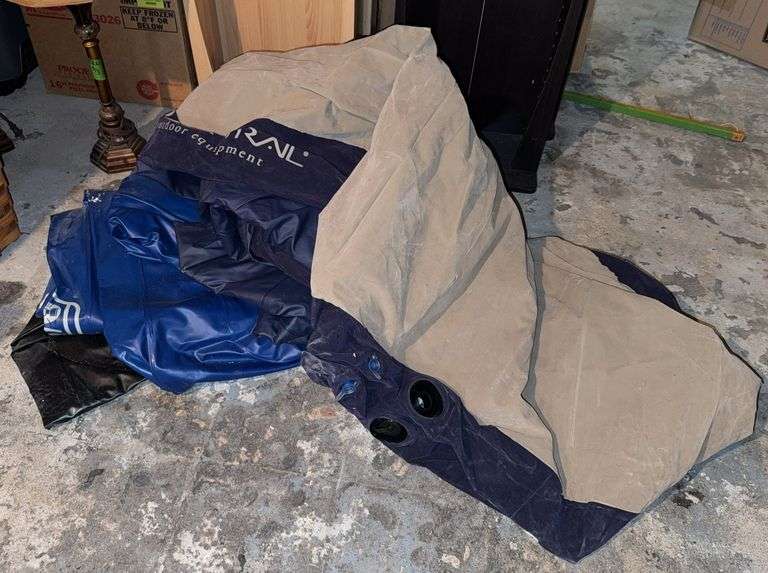 Four air mattresses, various sizes