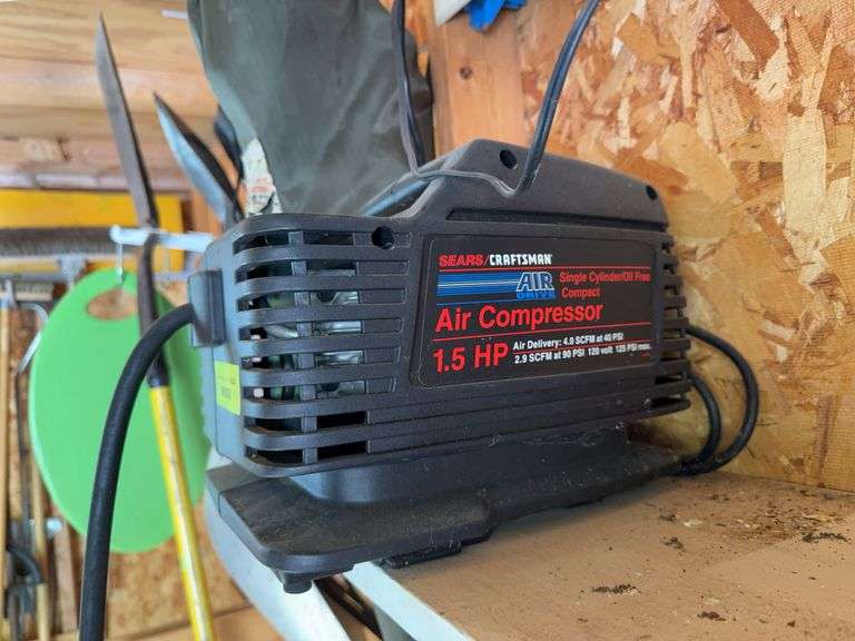 Craftsman 1.5 hp air compressor image