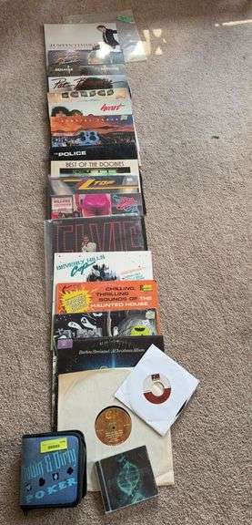 Record albums & CD’s