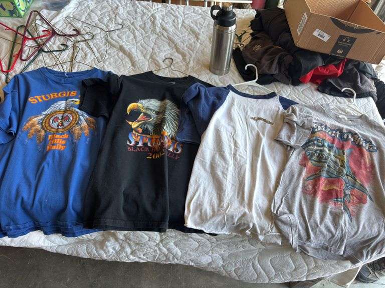 Vintage t shirts Sturgis, Little River Band, and great white image