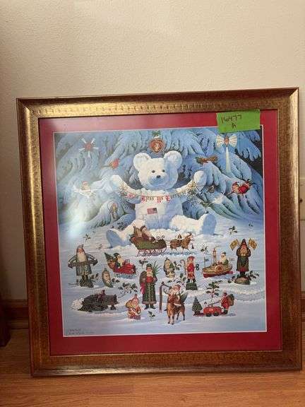 S/N Charles Wysocki print 1811/5000 26x27 image