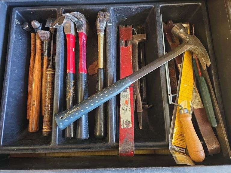 Hammers, flat bars, saws etc... image