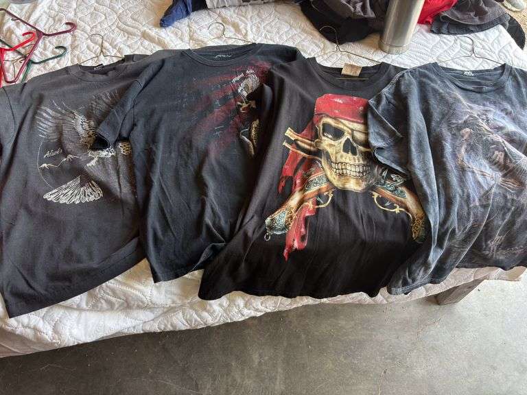 Four vintage t shirts image