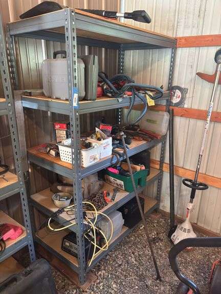 2’ x 6’ heavy duty adjustable shelving unit - shelf only no contents image