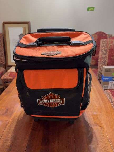 HD Motorcycles rolling insulated cooler image