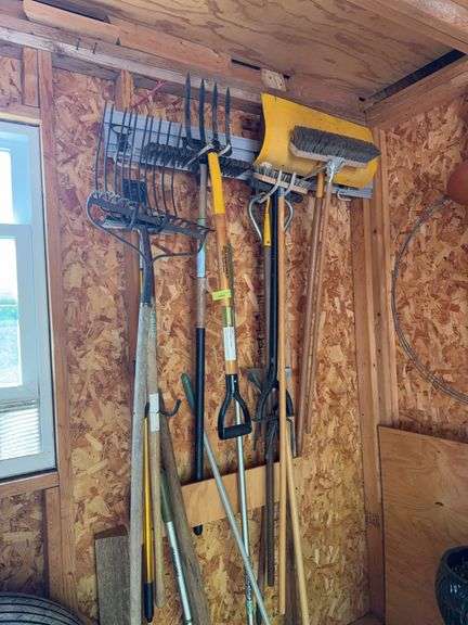 Long handled yard tools image
