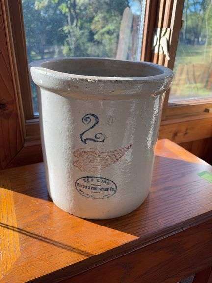 2 gallon Red Wing crock, nice ring image