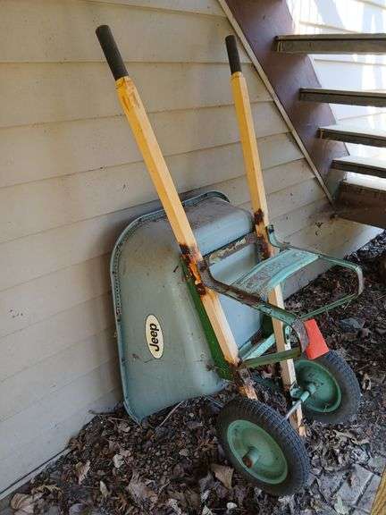 Jeep double wheel wheelbarrow image
