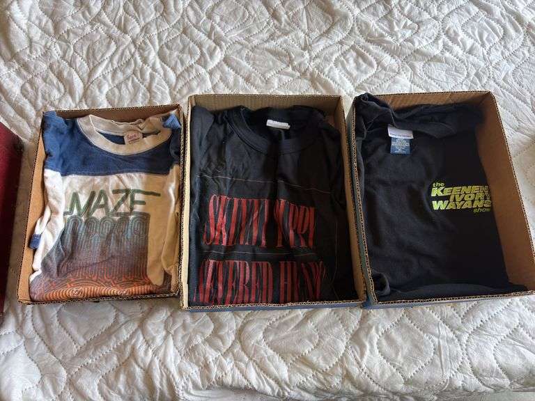 Three vintage T-shirts Maze, skinny puppy severed heads and the Keenan ivory Wayans show image