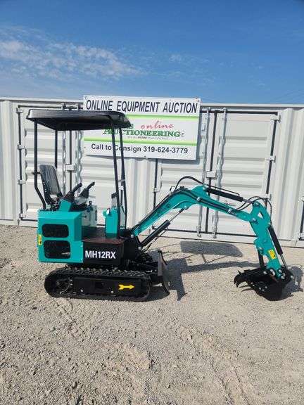 Mini Excavator	CFG	2025	MH12RX	EPA	RATO ,13.5HP,8.6KW,with pilot system, Gasoline  Engine with EPA ,BKT,SN # 0712K30, SOLON image