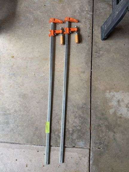 2 Jorgensen 36" bar clamps
