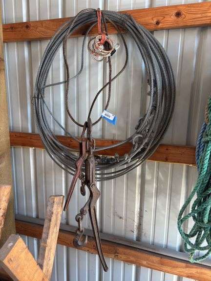 Large, heavy duty, cable and chain binders image