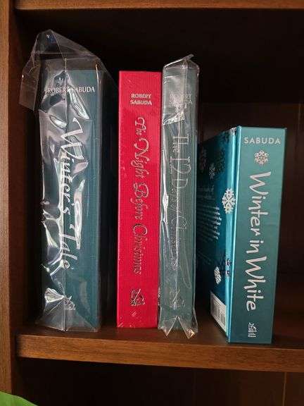 3 classic books w/ pop up pages image