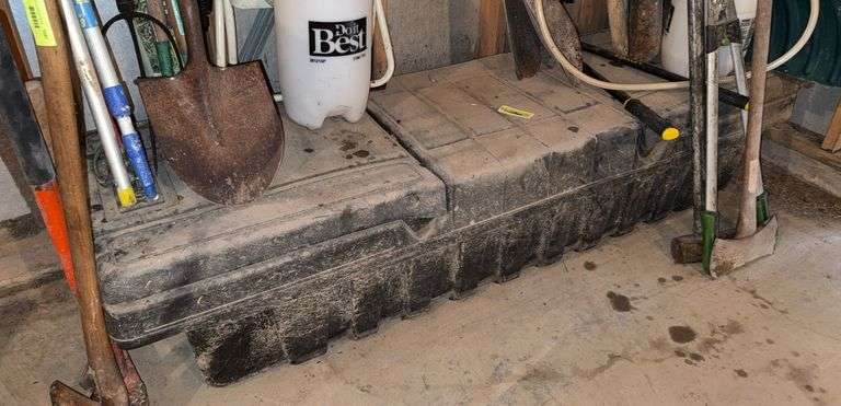 Plastic crossbox pick up tool box  NO OTHER ITEMS! image