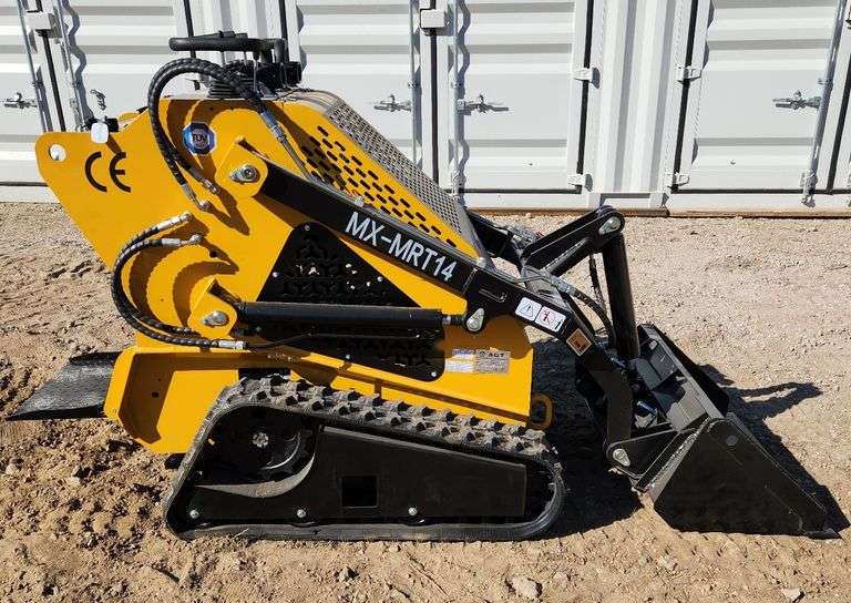 Compact Track Loader	AGT	MX-MRT14	RATO  15HP,8.6KW ,Gasoline  Engine with EPA ,Bkt image
