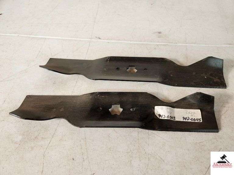 2 MTD 46IN LAWN MOWER BLADES 942-0543 SAME AS 942-0045-
08 056 image