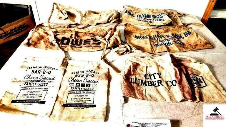 AD MAIL APRONS-CITY LUMBER-LOWES-JIM & NICKS BAG-(SHOP) image