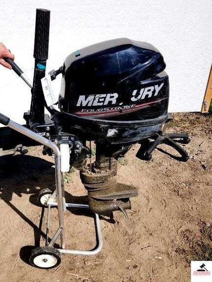 2015 MERCURY FOURSTROKE BOAT MOTOR HP 8 - MODEL #1F08201EK - SERIAL #0R712289 -