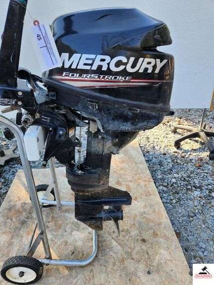 2015 MERCURY 4 STROKE 8HP MOTOR MODEL #1F08201EK