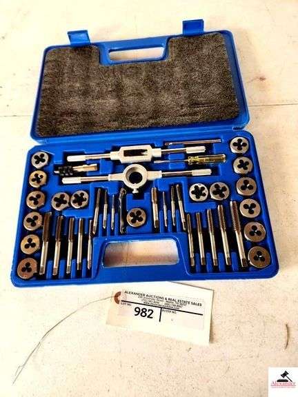 OMT 80 PCS METRIC TAP AND DIE SET-LIKE NEW image