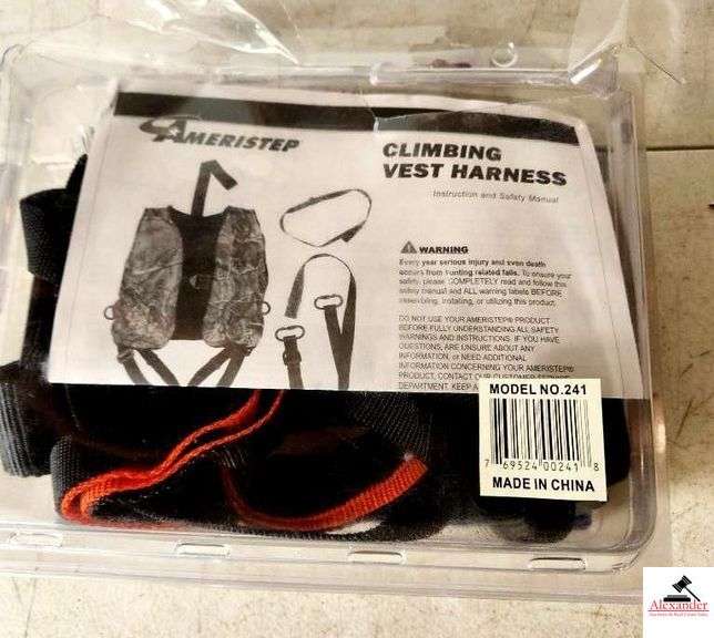 AMERISTEP CLIMBING VEST MODEL 241-NEW IN BOX image