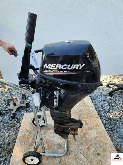 2010 MERCURY MOTOR-4 STROKE- 8HP MODEL #1F08201FK (OUTSIDE)