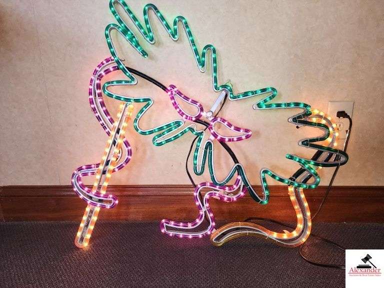 MARDI GRAS ELECTRIC NEON SIGN-WORKS- UPSTAIRS DINING image