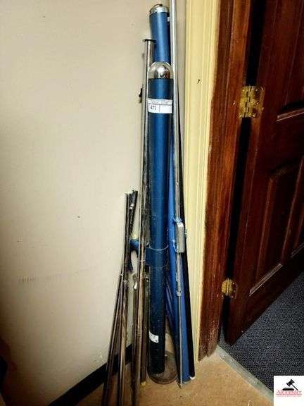 (2) 8MM VINTAGE PROJECTOR SCREENS image