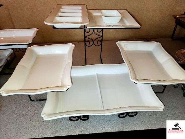 WORLDWIDE CHINA SERVING PLATTERS-SIZES VARY image