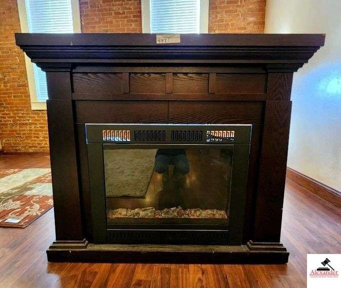 ELECTRIC FIREPLACE- 46" X 53" image