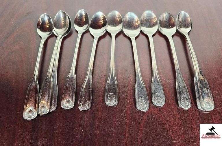 (36) UPDATE 18-CR BEVERAGE TEASPOONS(SAMPLE PICTURE) image