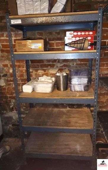 ROLLING METAL STORAGE RACK- 5 SHELF 36"X18.5"X"
KITCHEN image