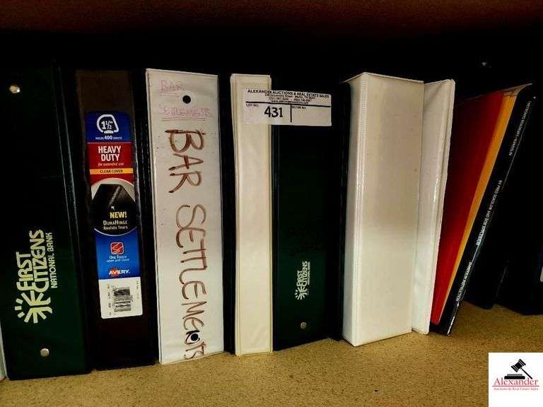 3-RING BINDERS-BLACK METAL DESK ORGANIZER(OFFICE ON SHELF) image