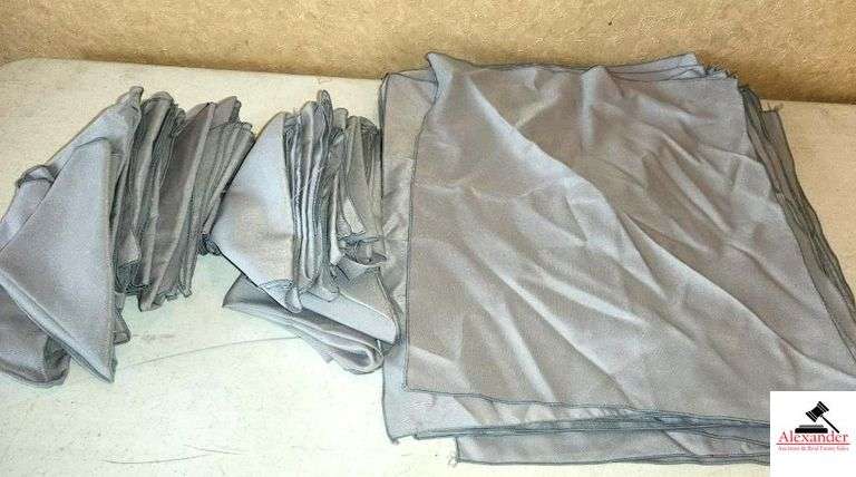 GREY CLOTH NAPKINS 20 X 20 (51) image