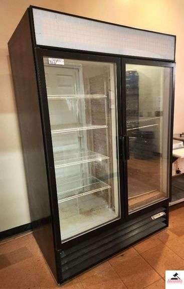BEVERGE AIR COMMERCIAL 2 DOOR REFRIGERATOR/FREEZER MD #MT49-B-DOUBLE GLASS PANE DOORS-115V-REFRIGERANT 134A image