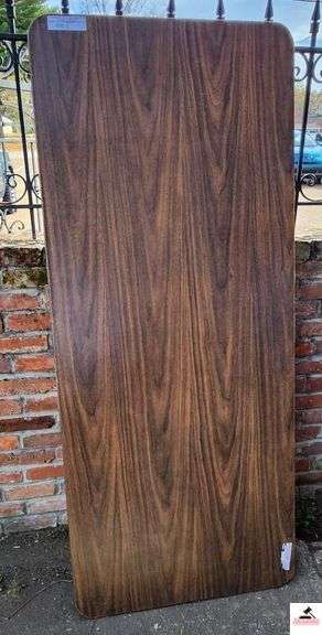 (6) FORMICA TOP FOLDING TABLES - 30 X 6 FT. (TRAILER) image