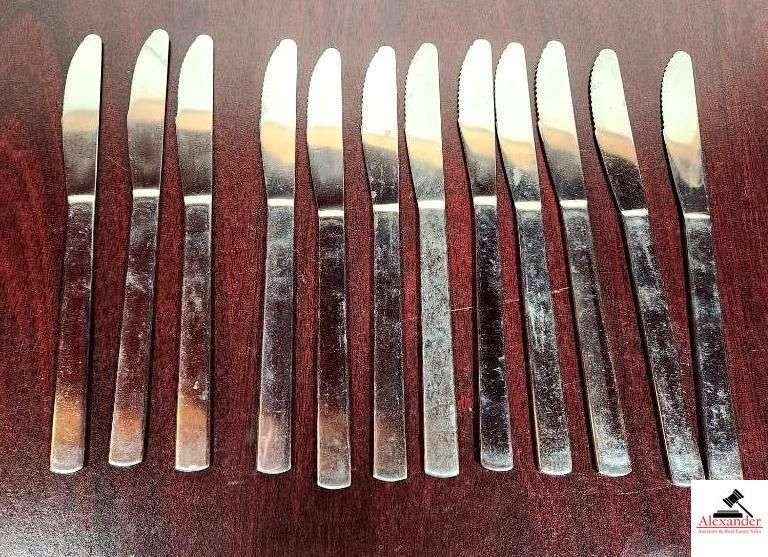 (53) BAKER & CHEF 8" DINNER KNIVES(SAMPLE PICTURE) image