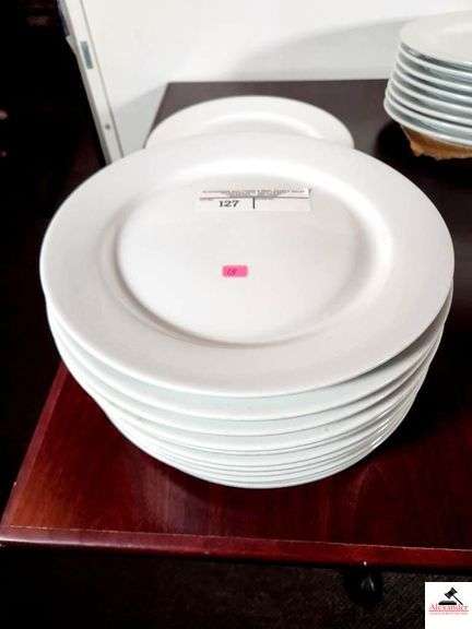 (15) TUXTON 12" DINNER PLATES image