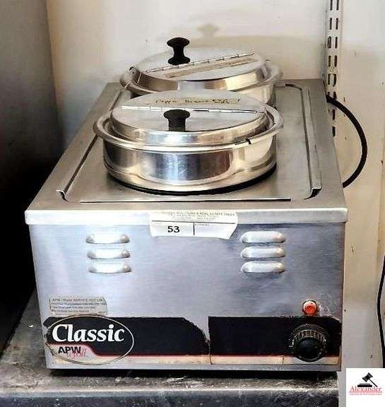 APW WYATT CLASSIC STAINLESS SOUP DOUBLE WARMER (KITCHEN) image