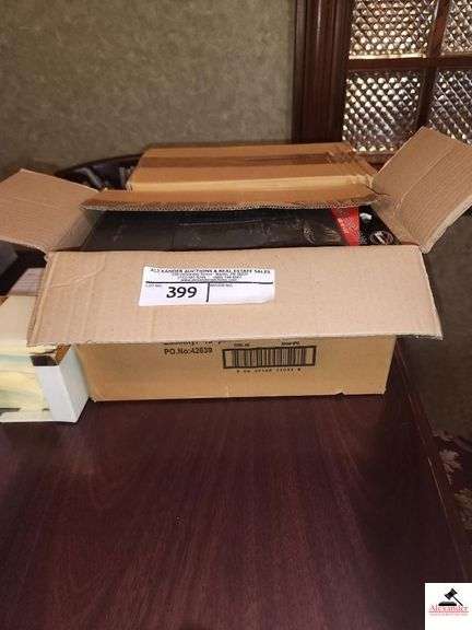 GUEST CHECK PRESENTERS-2 DOZEN NEW IN BOX - STACKS ON NEW GUEST CHECKS- (9) NEW BUNDLES (4) OPENED BUNDLES- 21 ROLLS OF THERMA PAPER image