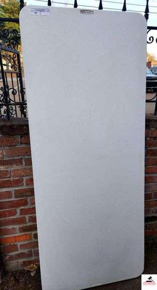 LIFETIME PLATIC  TABLES - 30" X 48" - USE & SCRATHES image