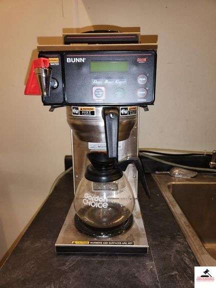 BUNN STAINLESS COFFEE MAKER UPSTAIRS image