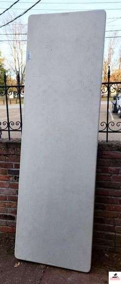 (2) LIFETIME TABLES 30" X 8 FT. image