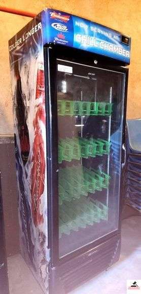 HUSSMANN COMMERCIAL UPRIGHT COOLER MODEL # image