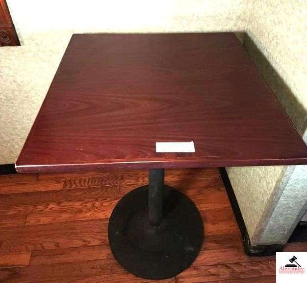 (5) BAR TABLES - 30" X 30" 42 1/2" TALL (BAR AREA) image
