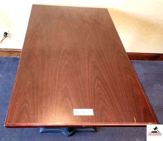 (2)WOOD TABLES- 30" X 48"-USED WITH BOOTHS #11 (DOWNSTAIRS) image