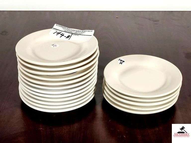 (19) THE DISH FACTORY 6-1/2" SAUCERS image