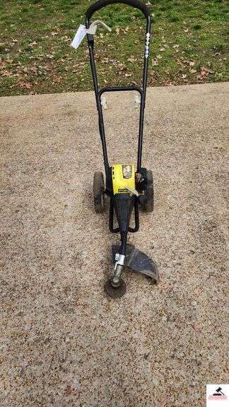 RYOBI PUSH WEED EATER T 43  4 CYCLE - (SHED)