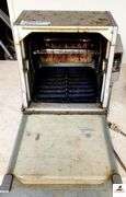 COMMERCIAL STYLE BAKER - ELECTRIC ROTISSERIE - DEEP FAT FRYER USED CONDITION UNKNOWN - (GARAGE)