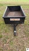 FIMCO HEAVY HAULER METAL TWO WHEEL YARD CART - TILT - BED 30" WIDE X 5 FT LONG - (BEHIND SHED)